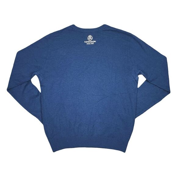 JC de Castelbajac Navy Graphic Print Sweater - Size Large (105) - Picture 4 of 7